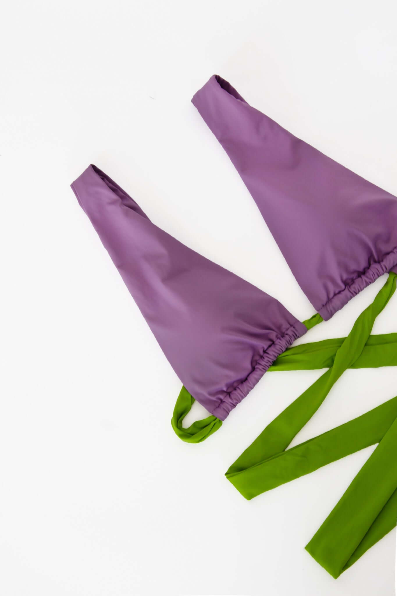 HACOY Dual Bikini, Purple / Green