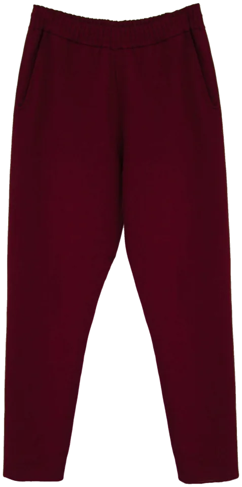 Bordeaux Sweatpants, Relaxed Fit