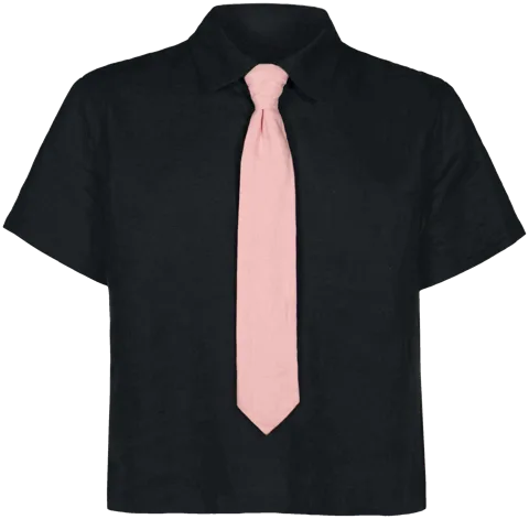 Linen Tie Shirt